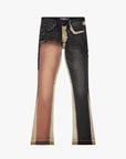 "CHICAGO" BRASSWOOD STACKED FLARE JEAN
