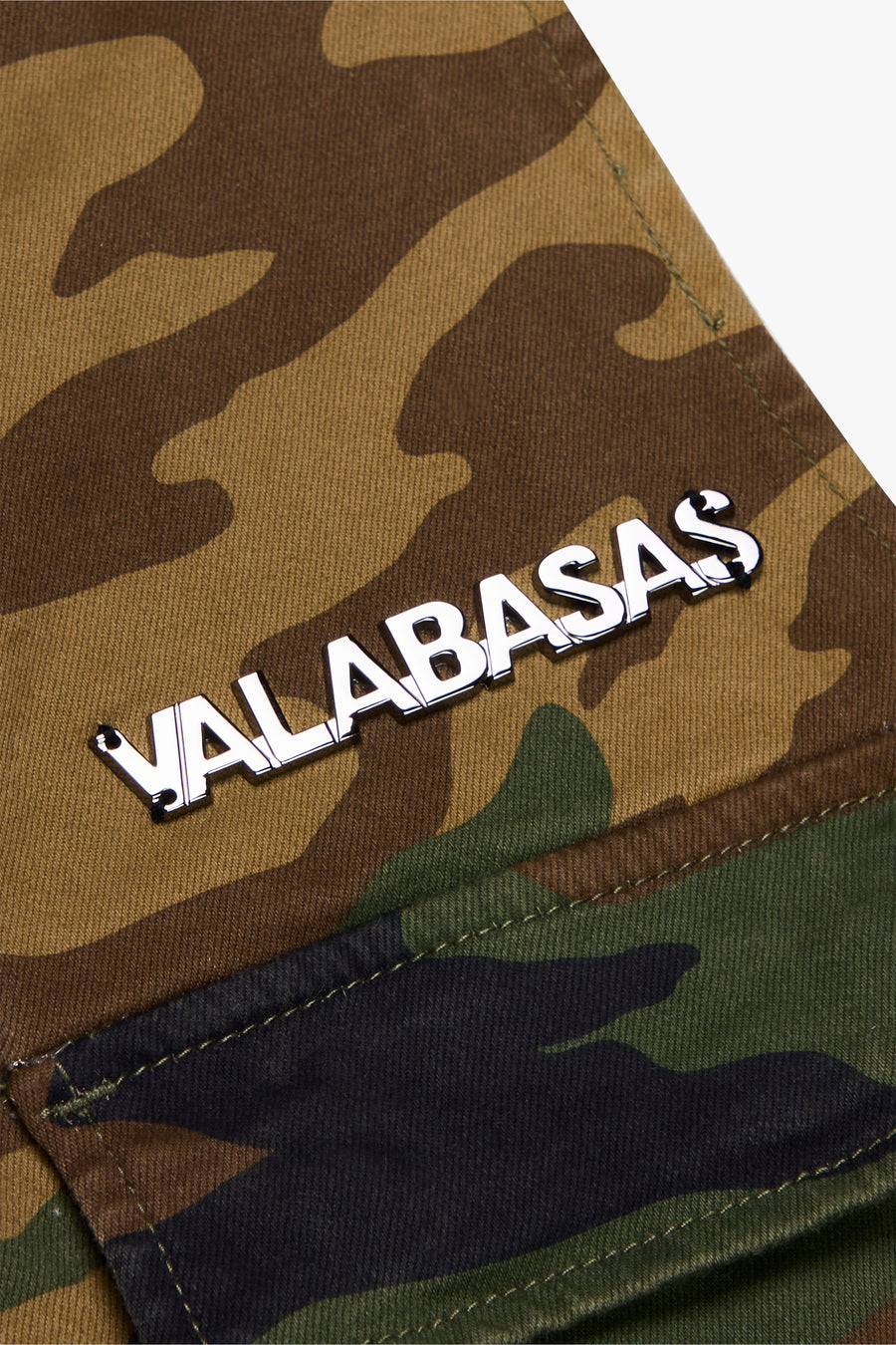 "VPLAY BATTALION' DENIM STACKED FOILAGE GREEN