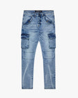 "SOAP" LT BLUE SKINNY JEAN