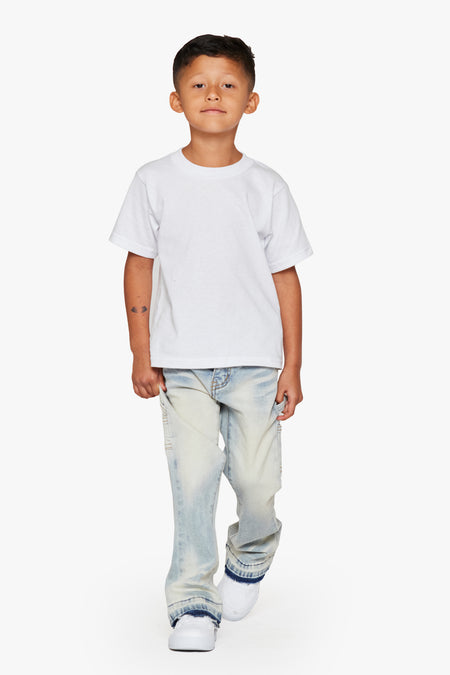 VPLAY KIDS JEANS " JR. EXTENDO" LIGHT BLUE WASH