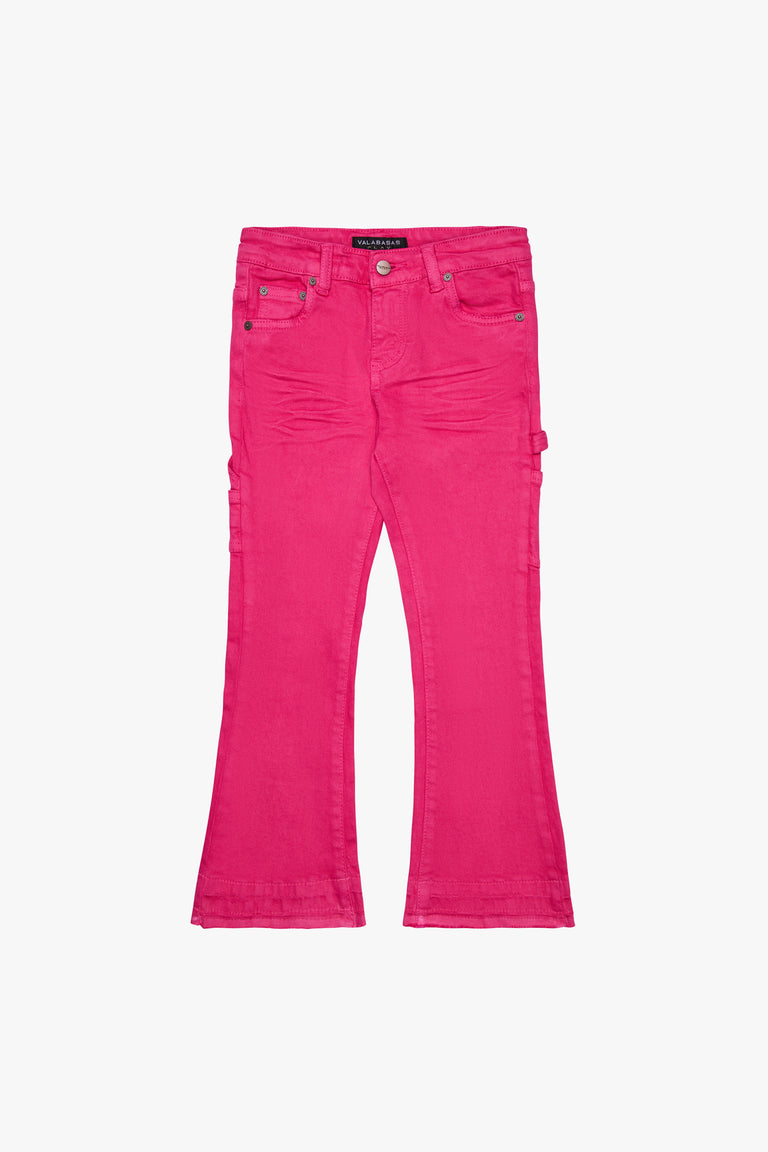 VPLAY KIDS JEANS " JR. EXTENDO" FUCHSIA STACKED