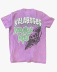 "'TROUBLE FREE" VINTAGE PURPLE TEE