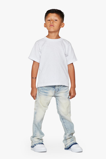 VPLAY KIDS JEANS " JR. EXTENDO" LIGHT BLUE WASH