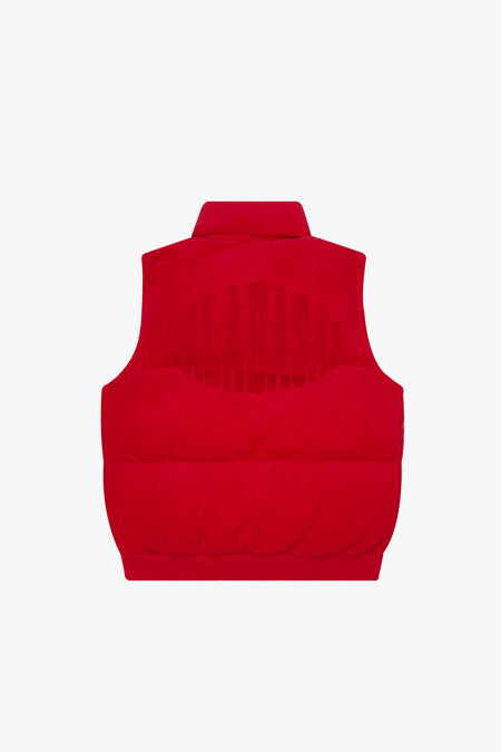 KIDS “ROOK” PUFFER VEST HOT PINK