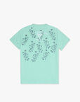 "CLOUDEDDRAGON" VINTAGE GREEN TEE