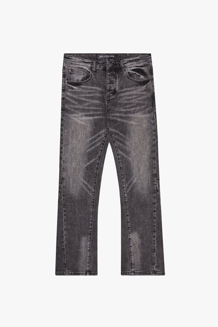 "RYZE" GREY WASH STRAIGHT JEAN