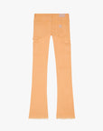 KIDS "JR. EXTENDO" DENIM STACKED LIGHT ORANGE JEANS