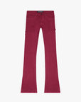 KIDS JEANS " JR. EXTENDO" STACKED PETAL PINK