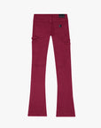 KIDS JEANS " JR. EXTENDO" STACKED PETAL PINK