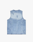 "STARLET" LT BLUE/GREY VEST