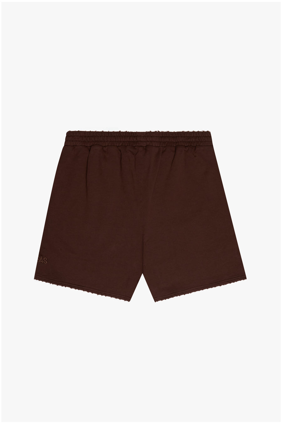 "SUAVA" BROWN FRENCH TERRY SHORTS
