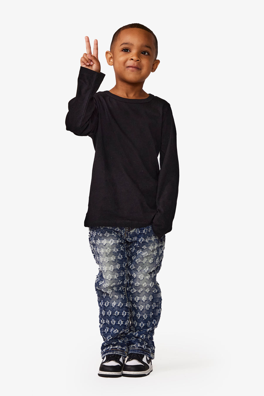 VPLAY KIDS JEANS "REPEAT" BLUE WASHED