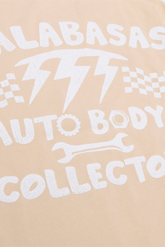 "'57 CLUB" TEE VINTAGE SHALLOW KHAKI - Valabasas