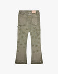 "VPLAY V-STARS" DENIM STACKED OLIVE GREEN