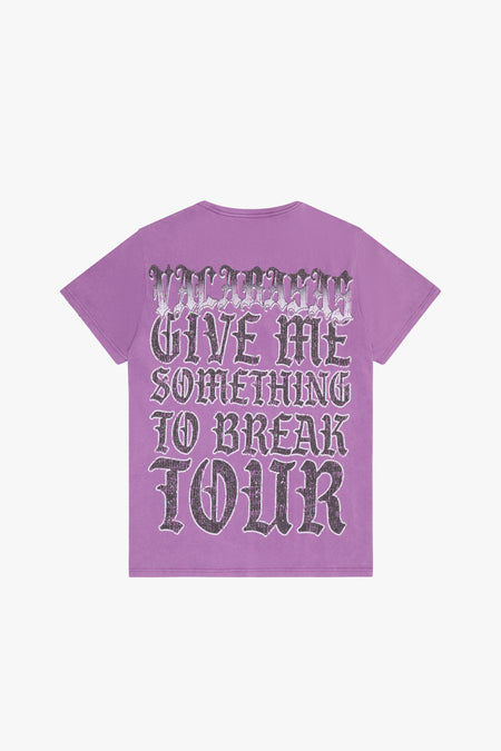 "CRAPS" VINTAGE PURPLE TEE