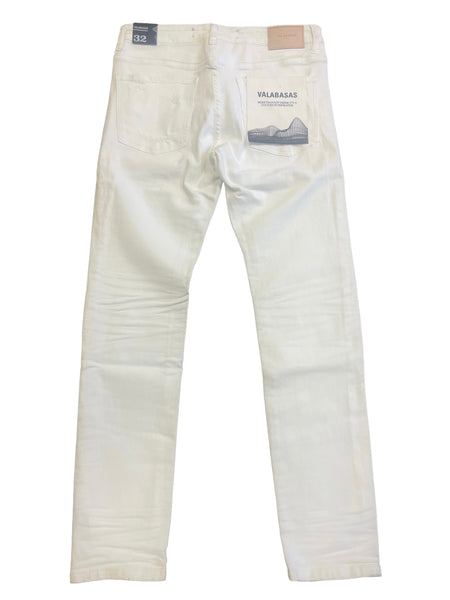 "SLEDGE" WHITE SKINNY JEAN