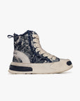 "PURPOSE" INDIGO HIGH TOPS