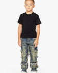 VPLAY KIDS JEANS "AERERINE" VINTAGE BLUE