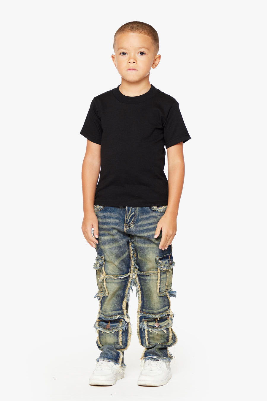 VPLAY KIDS JEANS "AERERINE" VINTAGE BLUE