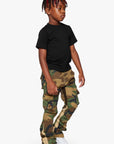 VPLAY KIDS JEANS  “COMMANDER” FOLIAGE GREEN