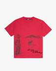 "VALLEY VISIONS" RED TEE