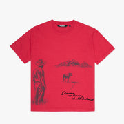 "VALLEY VISIONS" RED TEE