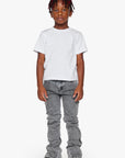 KIDS "STREAMLINE" DENIM STACKED Grey Wash