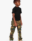 VPLAY KIDS JEANS  “COMMANDER” FOLIAGE GREEN