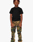 VPLAY KIDS JEANS  “COMMANDER” FOLIAGE GREEN