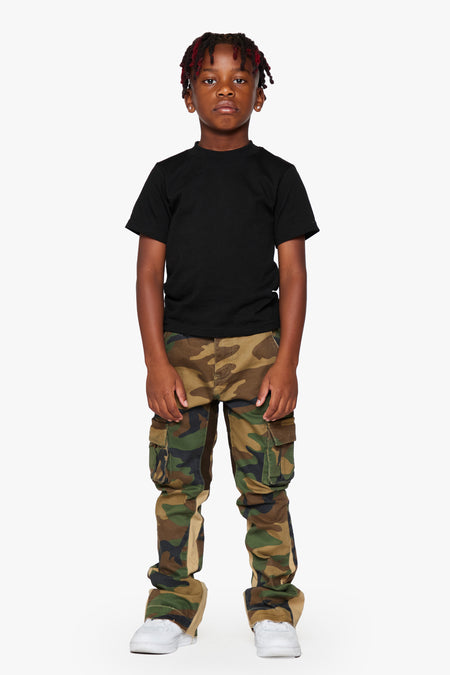 VPLAY KIDS JEANS  “COMMANDER” FOLIAGE GREEN