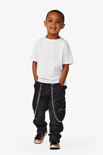 VPLAY KIDS JEANS "NICO" VINTAGE BLUE