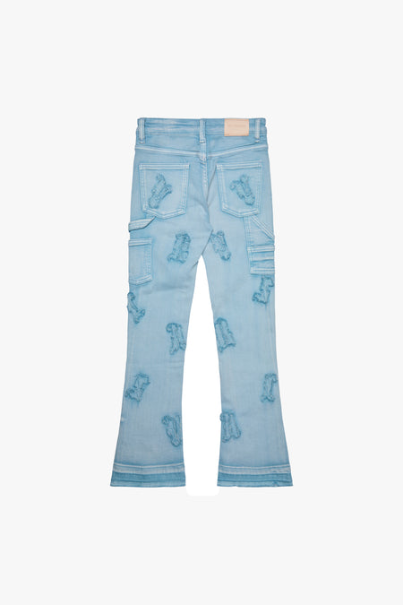 KIDS “LOOMIS” OCEAN BLUE STACKED