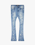 KIDS "RIPTIDE" STACKED DENIM DARK BLUE WASH