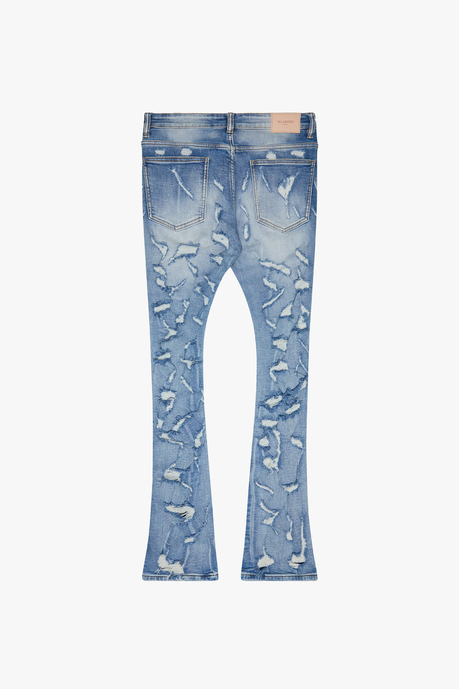 KIDS "RIPTIDE" STACKED DENIM DARK BLUE WASH