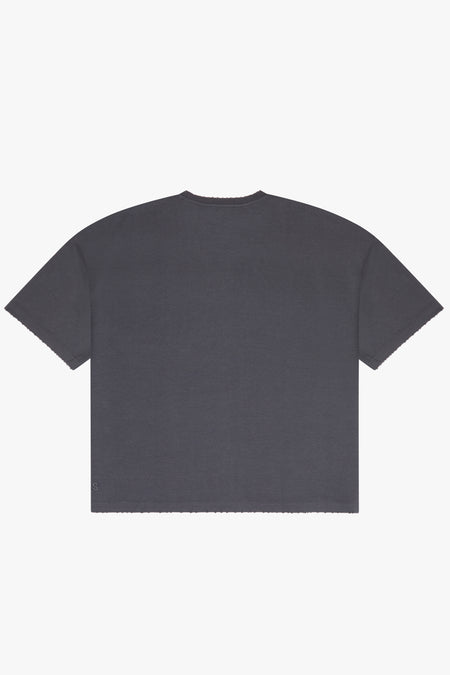 "SENS" DK. GREY CROPPED TEE