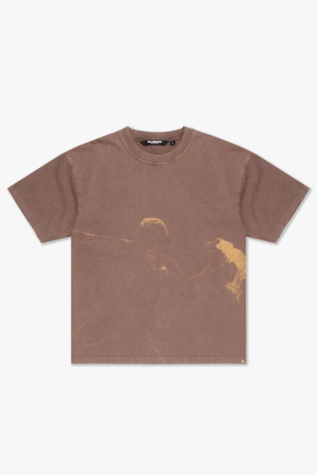 "CHAMBER" BROWN TEE