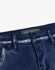 "THE CARPENTER” BLUE STACKED FLARE JEAN