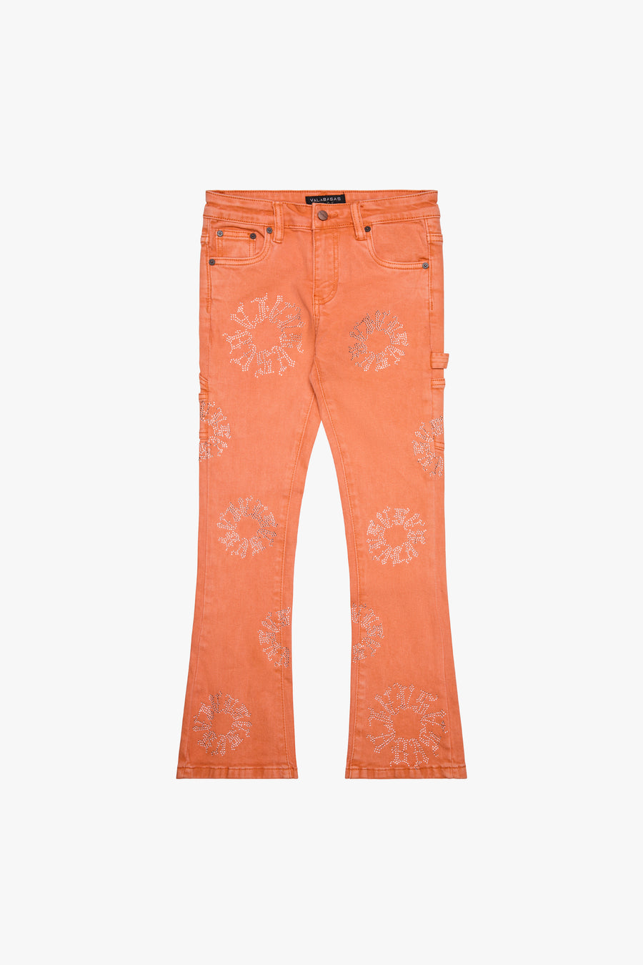 “RINGER" KIDS STACKED FLARE ORANGE