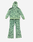 VPLAY KIDS "PULSE" VINTAGE GREEN FLEECE SET