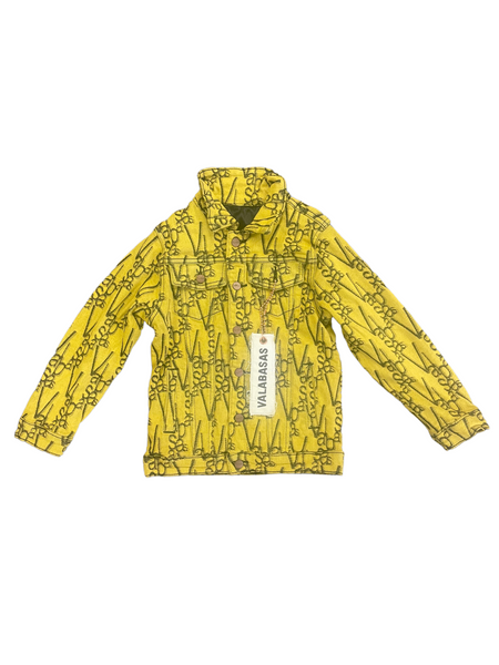 “V-INK” VPLAY JACKET BLACK YELLOW