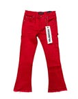 VPLAY KIDS JEANS " JR. EXTENDO" RED