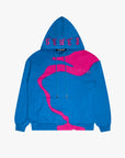 "RIVULET" BLUE/PINK HOODIE