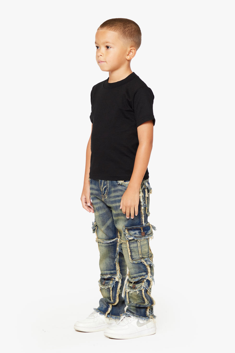 VPLAY KIDS JEANS "AERERINE" VINTAGE BLUE