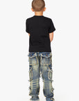 VPLAY KIDS JEANS "AERERINE" VINTAGE BLUE