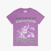 "CRAPS" VINTAGE PURPLE TEE