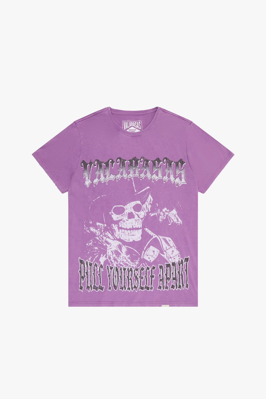 "CRAPS" VINTAGE PURPLE TEE