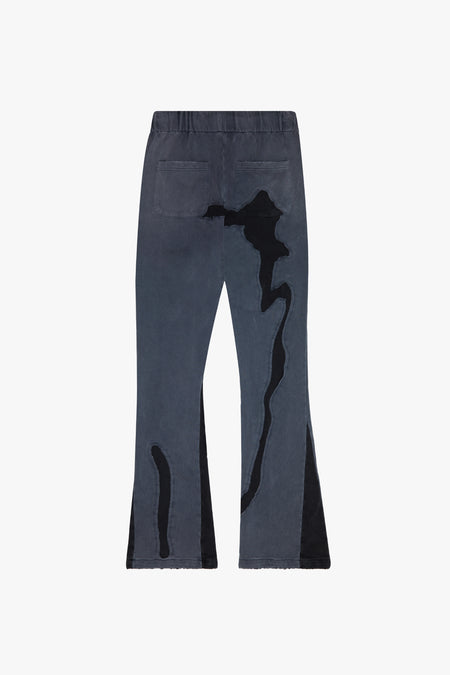 "SERPENTINE" GREY/BLACK PANTS