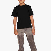 KIDS "V-STARS" BROWN WASHED KIDS