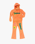 KIDS "TOUCHSTONE" - FLEECE SET PEACH YELLOW