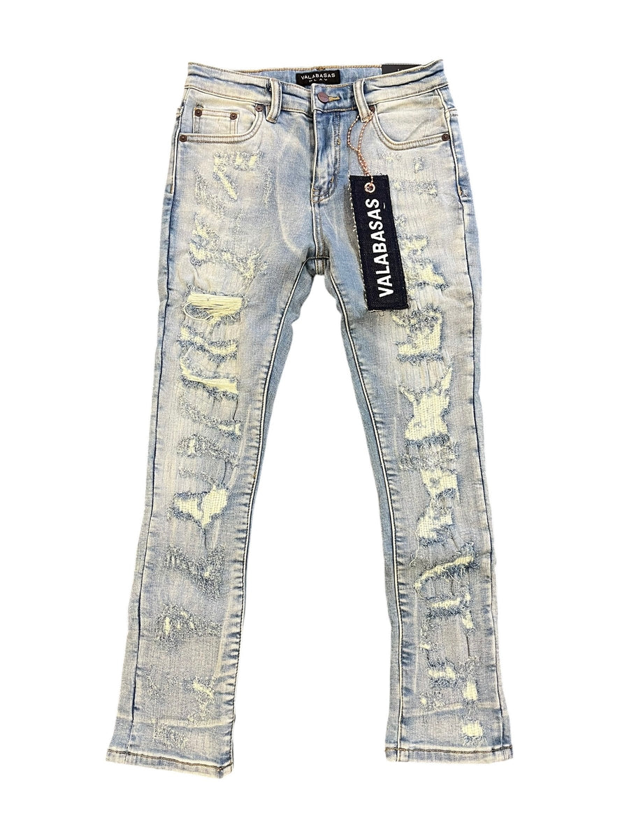 KIDS "PAYLOAD" LIGHT BLUE WASH STACKED